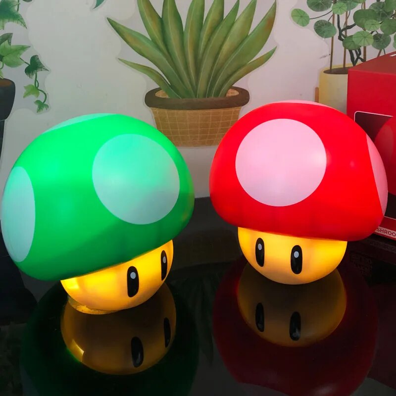 Super Mario Svamp Lampa