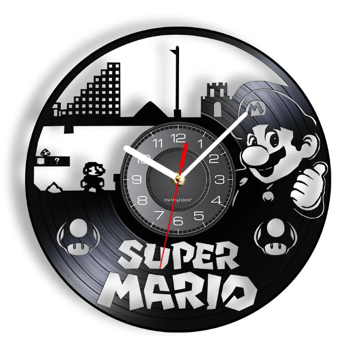 Super Mario Väggklocka