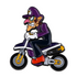 Super Mario Pin Waluigi