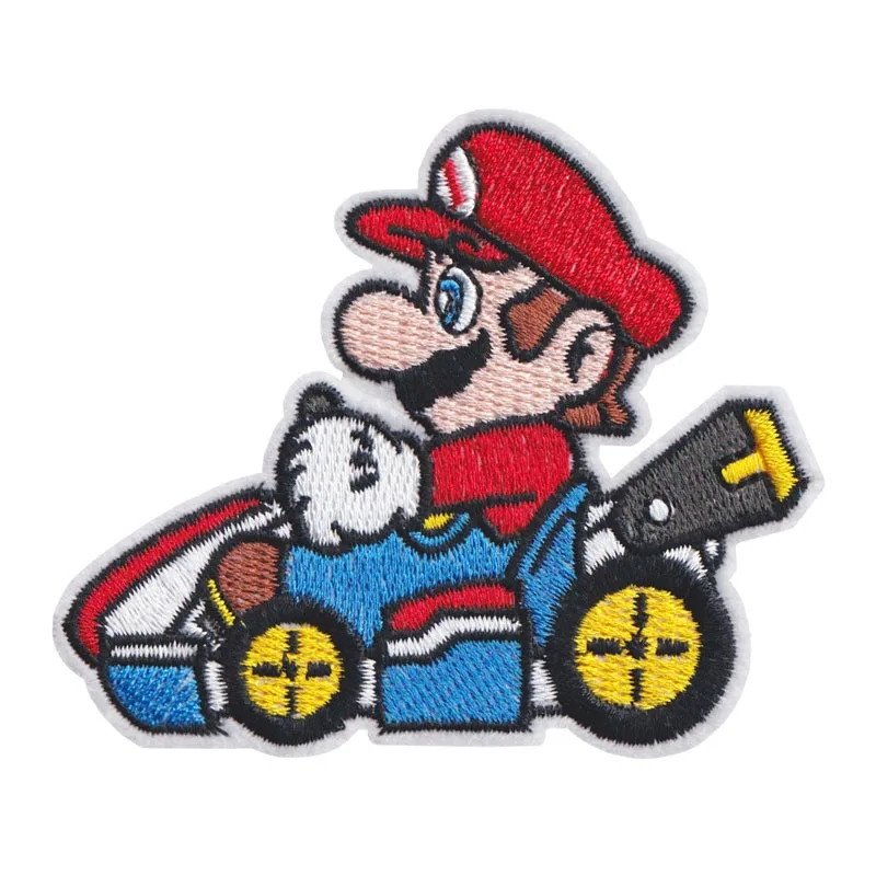 Mario Kart Iron On Patch