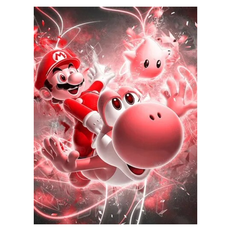 Super Mario Poster 50x70