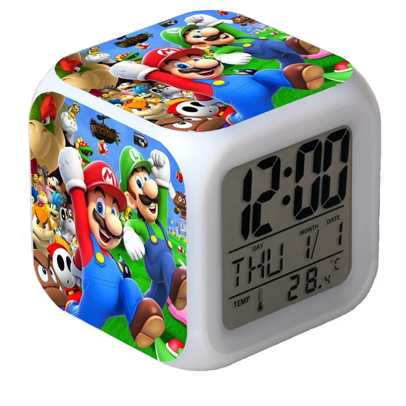 Väckarklocka Barn Super Mario