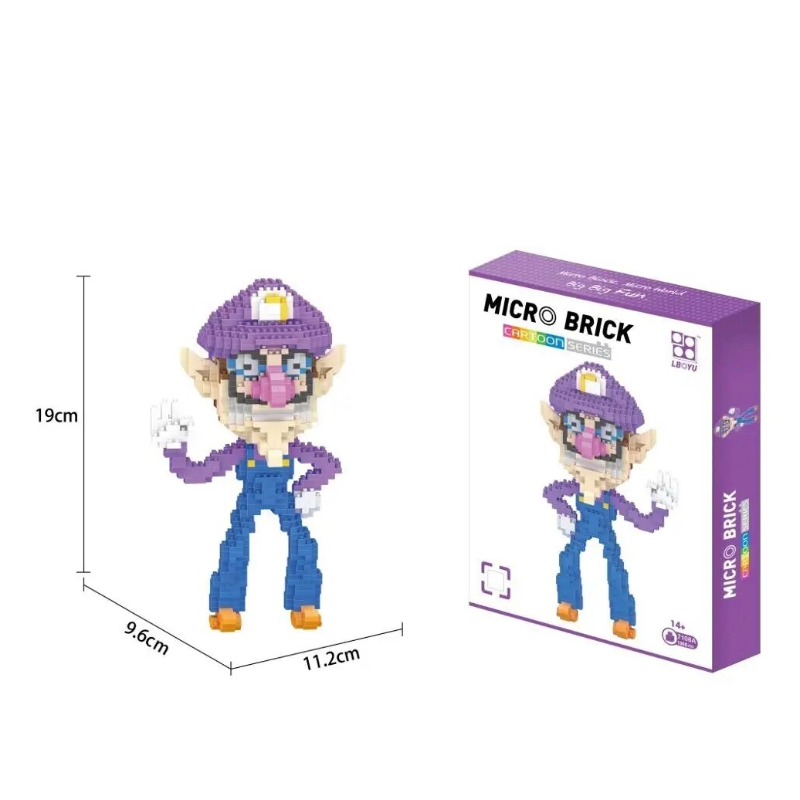 Super Mario Figurer Waluigi