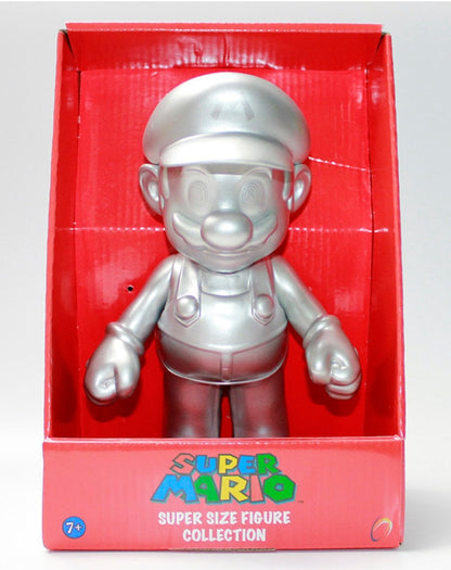 Super Mario Figur Silver