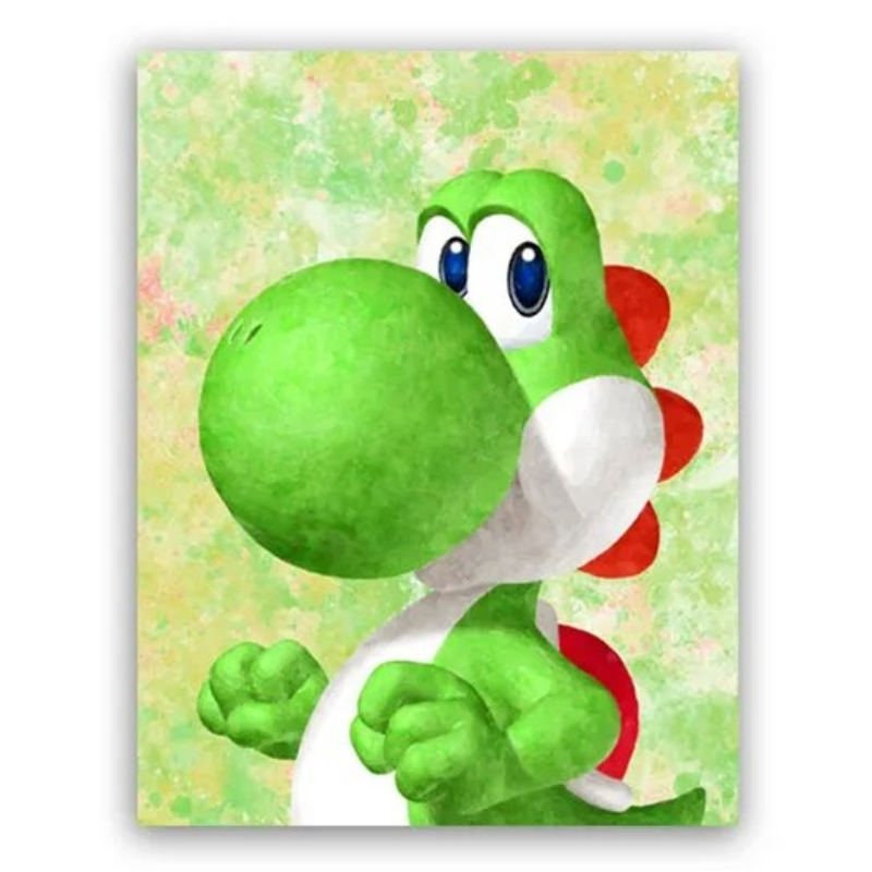 Super Mario Affisch Yoshi