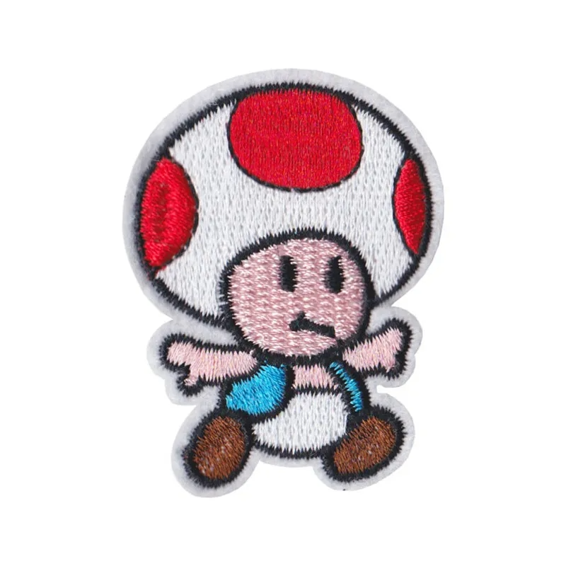 Mario Tygmärke Toad