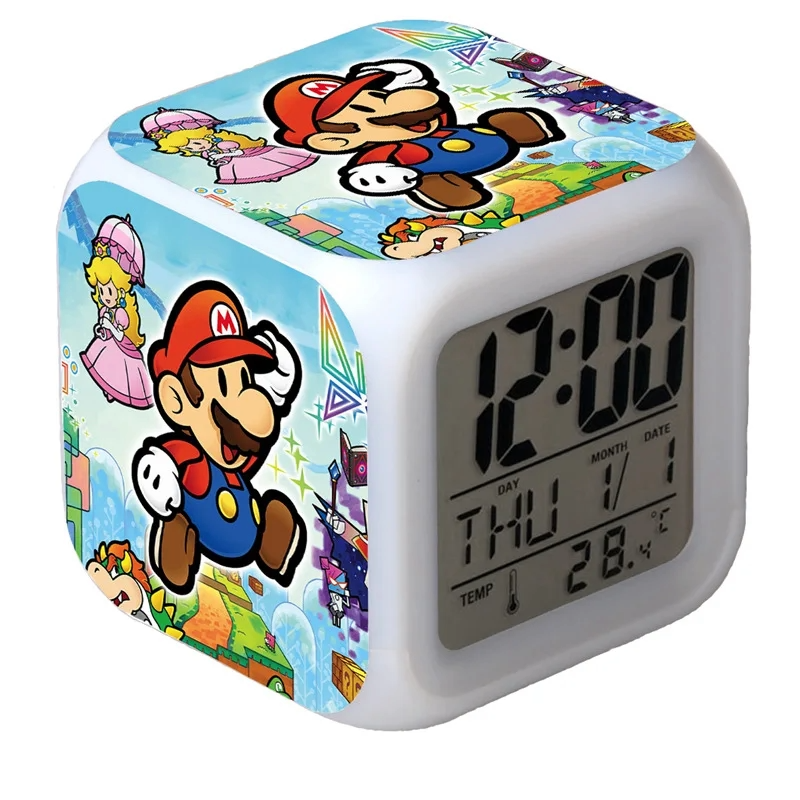 Väckarklocka Barn Super Mario